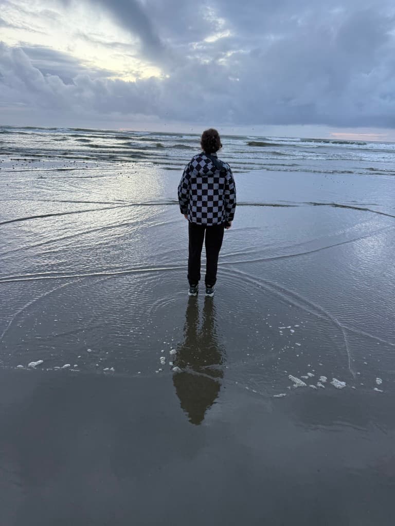 Savannah on the beach