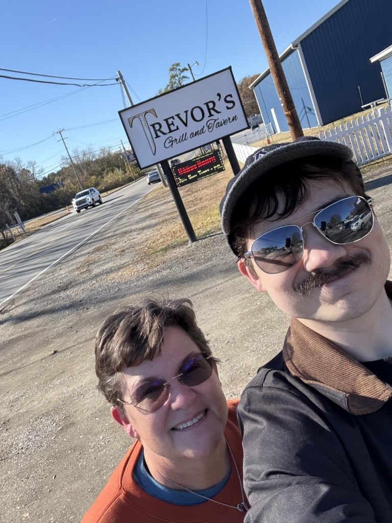 Exploring Richmond with my mom